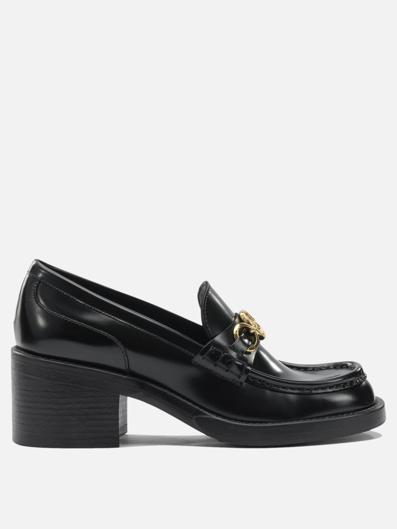 Loafers 100% leather - 100% rubber  Black - Chloé Women | PDP | VIETTI Online Store | Zoom-Modal
