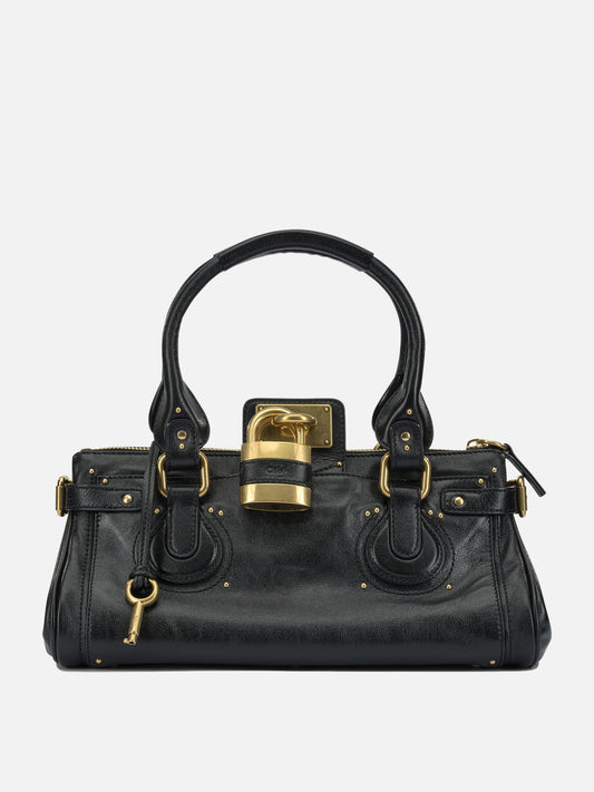 Large bags 100% leather  Black - Chloé Women | PDP | VIETTI Online Store 
