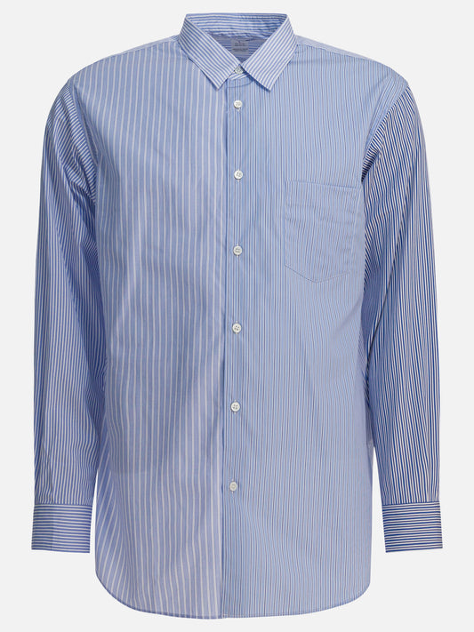 Casual shirts Striped  Light blue - Comme Des Garçons Forever Men | PDP | VIETTI Online Store 
