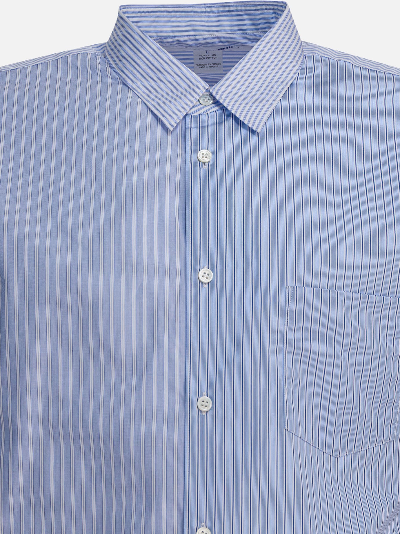 Casual shirts Striped  Light blue - Comme Des Garçons Forever Men | PDP | VIETTI Online Store | thumbnail_3