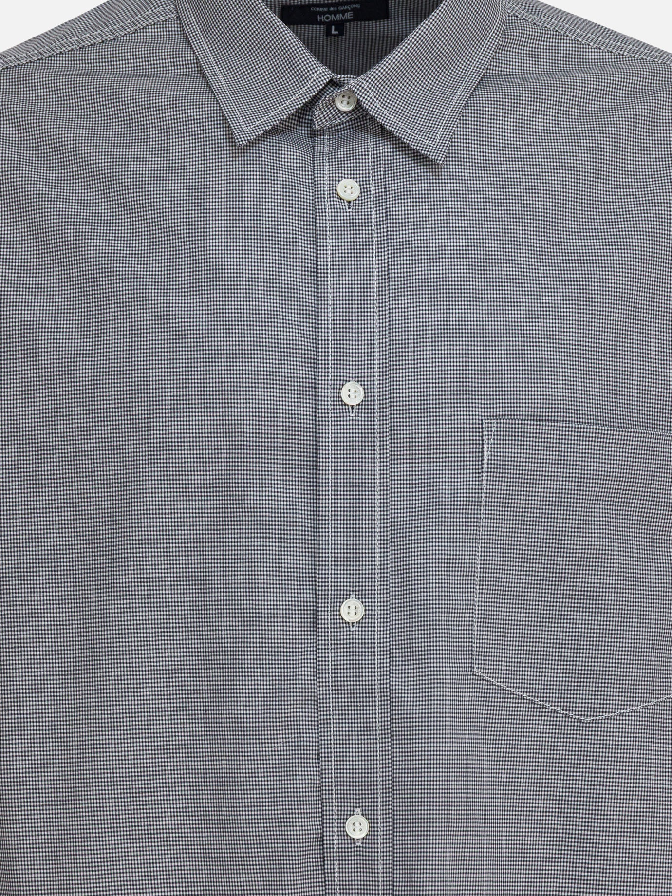 Casual shirts Check  White - Comme Des Garçons Homme Men | PDP | VIETTI Online Store | Zoom-Modal_3
