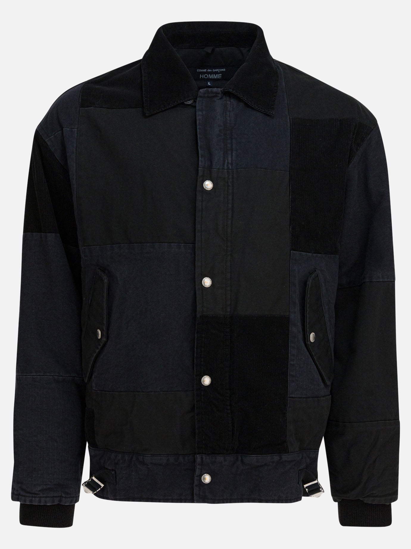 Quilted & Utility Jackets Solid colour  Black - Comme Des Garçons Homme Men | PDP | VIETTI Online Store | Zoom-Modal
