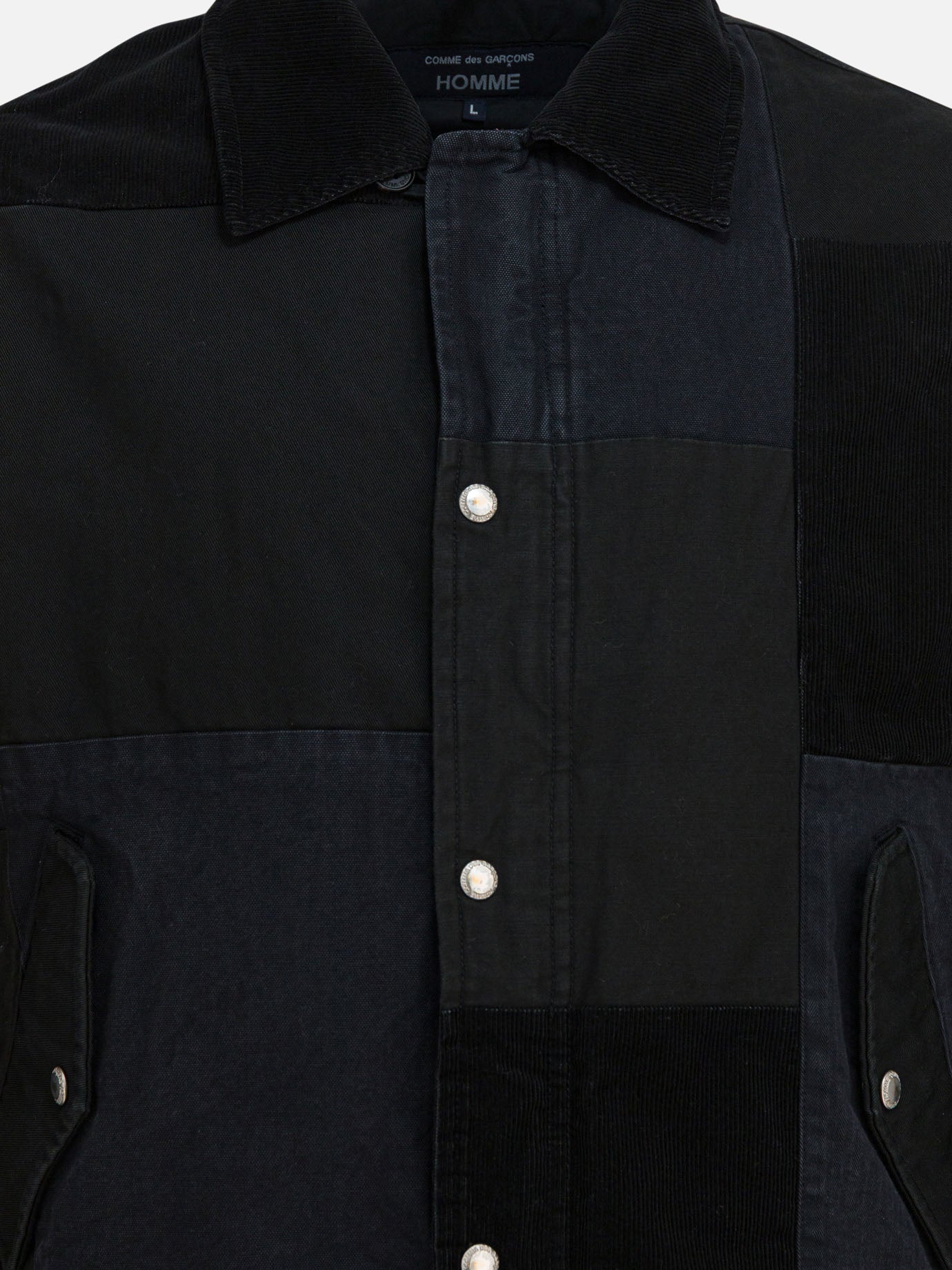 Quilted & Utility Jackets Solid colour  Black - Comme Des Garçons Homme Men | PDP | VIETTI Online Store | Zoom-Modal_3
