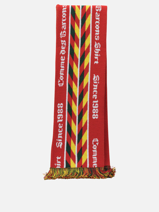 Fringed scarves 100% acrylic  Red - Comme Des Garçons Shirt Men | PLP | VIETTI Online Store 
