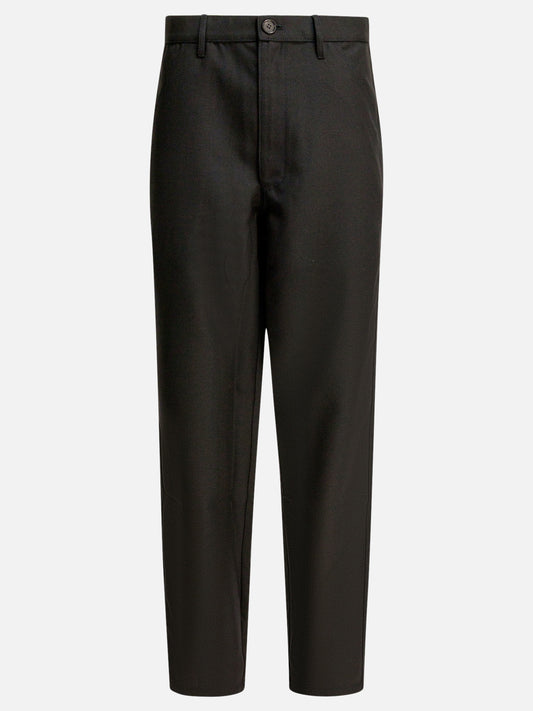 Leisure trousers Pinstriped  Black - Comme Des Garçons Shirt Men | PDP | VIETTI Online Store 
