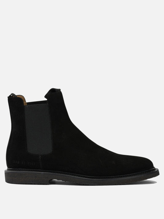 Stivaletti Chelsea 100% suede - 100% rubber  Nero - Common Projects Uomo | PLP | VIETTI Online Store 
