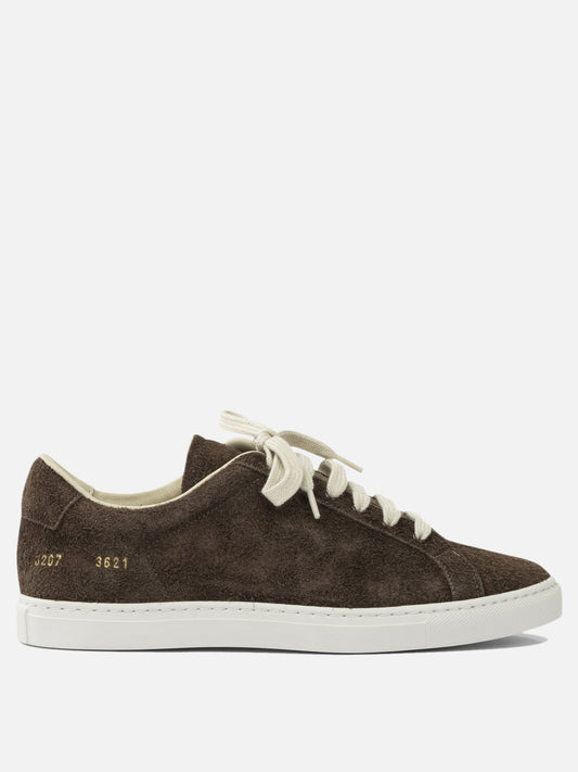 Sneaker basse 100% suede - 100% rubber  Marrone - Common Projects Uomo | PLP | VIETTI Online Store 
