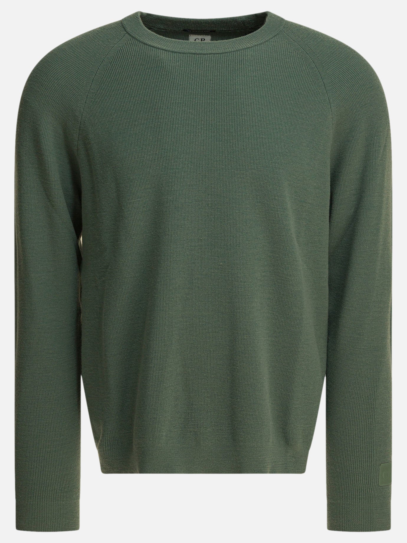 Crewneck sweaters Solid colour  Green - C.P. Company Men | PDP | VIETTI Online Store | thumbnail
