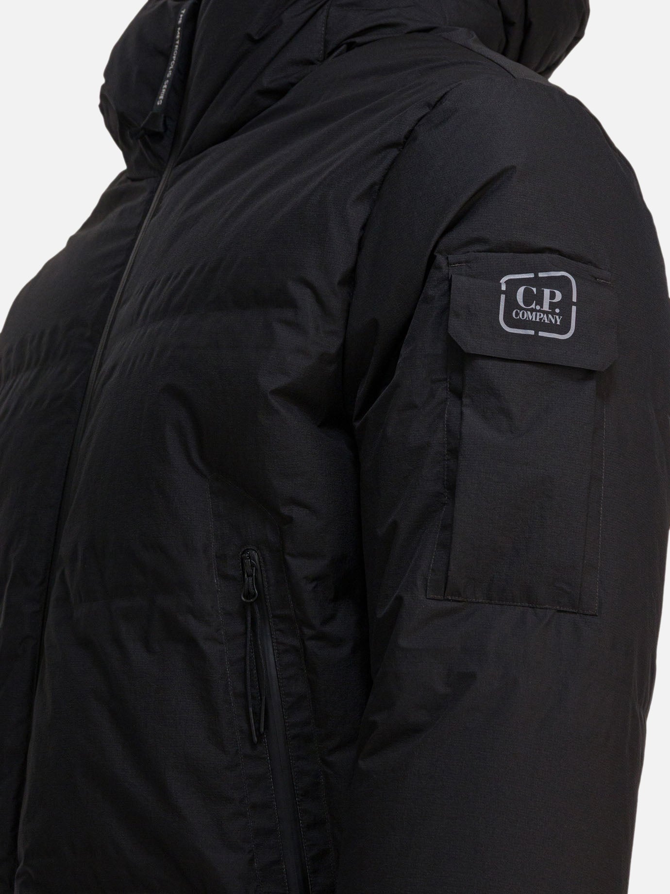 Piumini corti Logo  Nero - C.P. Company Uomo | PDP | VIETTI Online Store | thumbnail_4