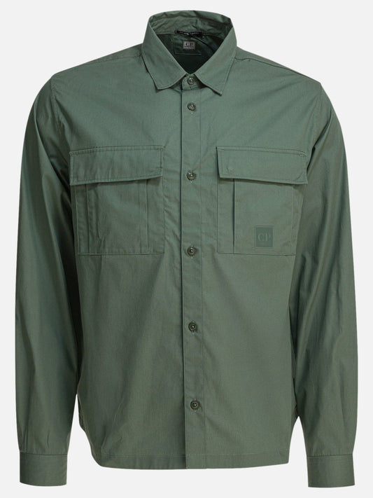 Camicie casual Tinta unita  Verde - C.P. Company Uomo | PLP | VIETTI Online Store 
