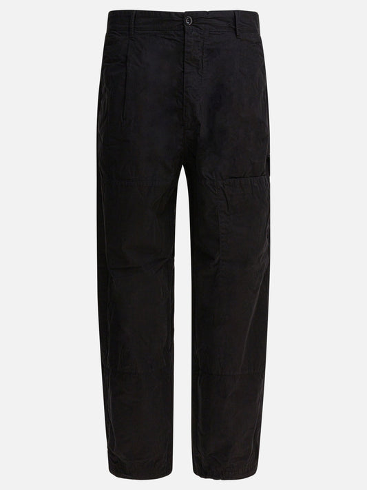 Cargo & parachute trousers Logo  Black - C.P. Company Men | VIETTI Online Store 
