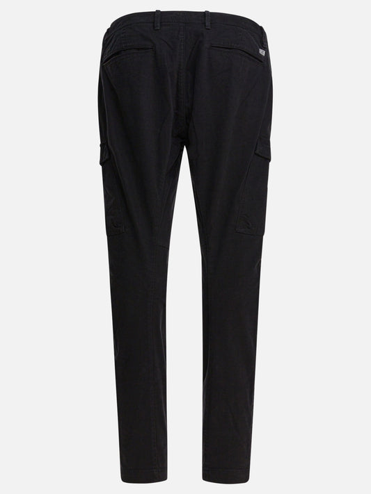 Cargo & parachute trousers Logo  Black - C.P. Company Men | VIETTI Online Store | 2
