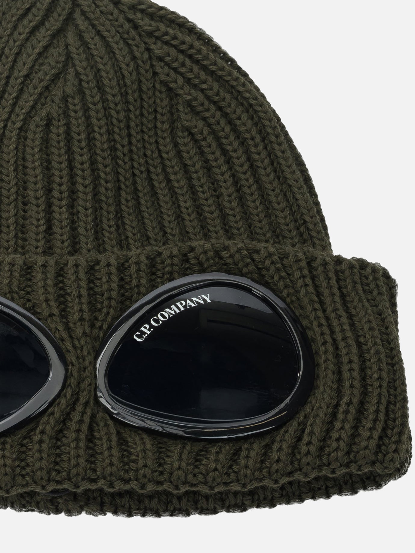 Beanies 100% merino wool  Green - C.P. Company Men | PDP | VIETTI Online Store | Zoom-Modal_3
