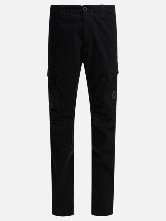 Cargo & parachute trousers Solid colour  Black - C.P. Company Men | PDP | VIETTI Online Store 
