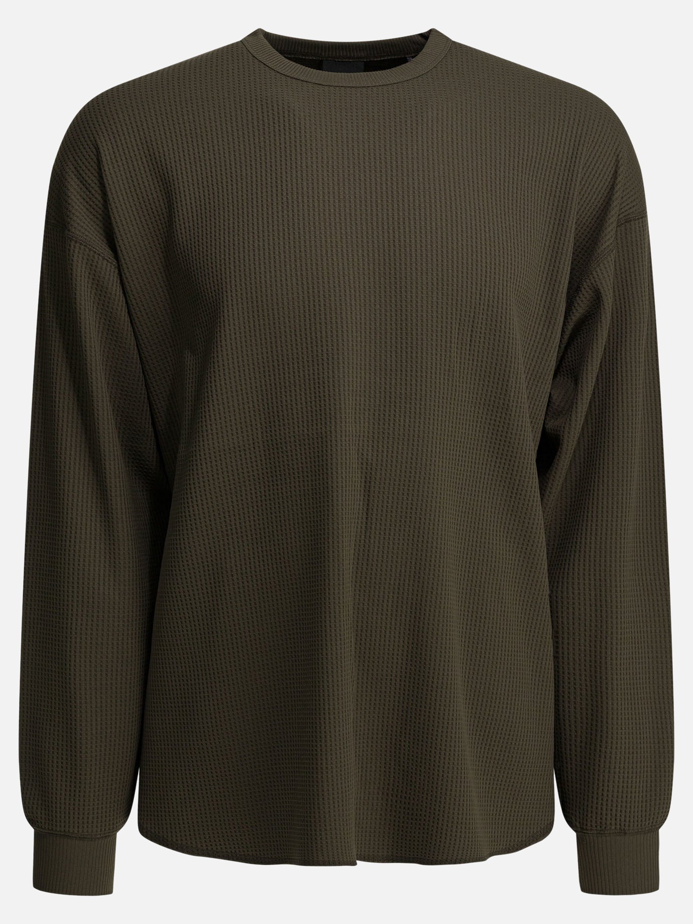 Crewneck t-shirts Solid colour  Brown - Daiwa Pier 39 Men | PDP | VIETTI Online Store | Zoom-Modal
