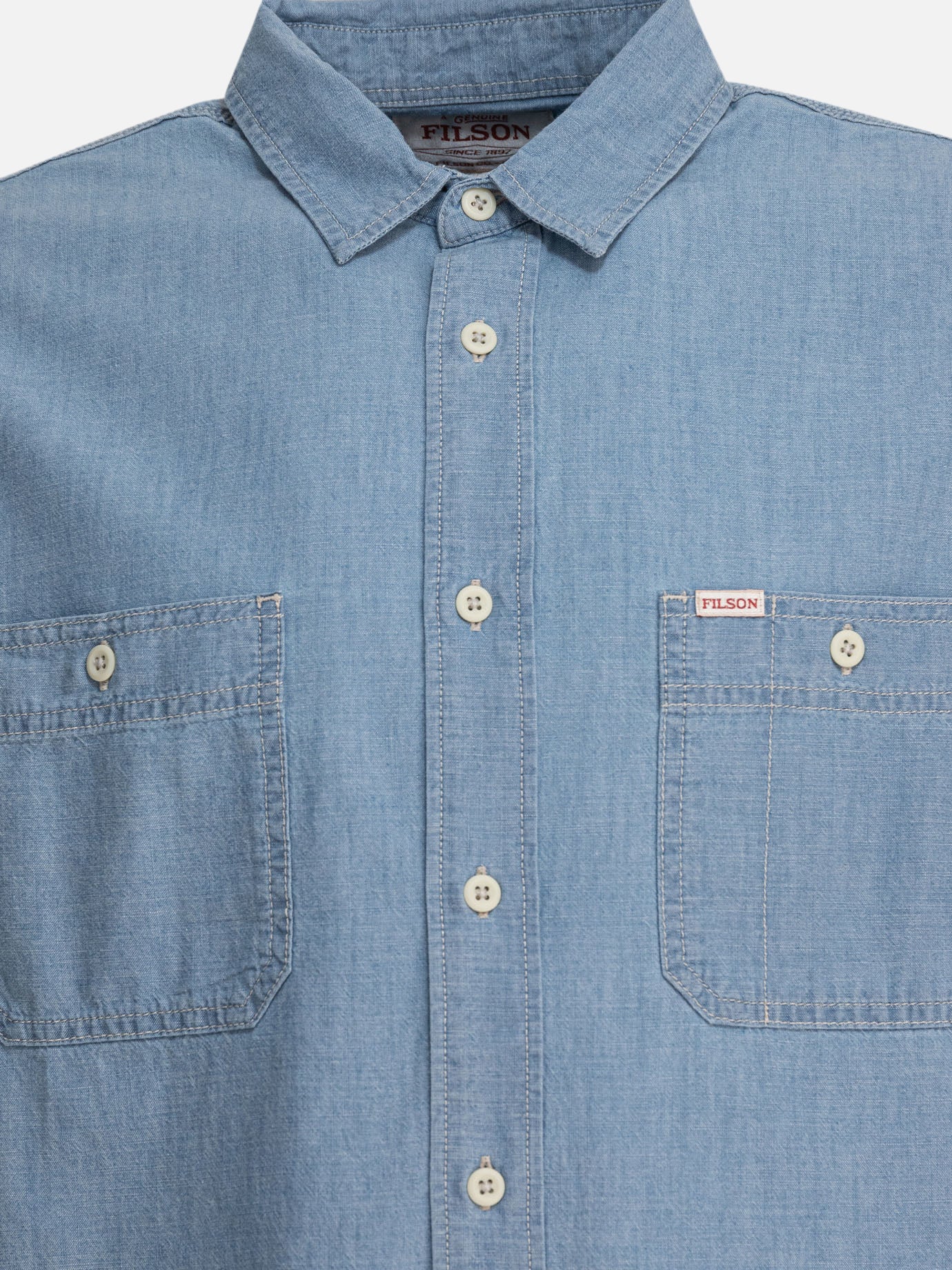 Camicie casual Denim  Blu - Filson Uomo | PDP | VIETTI Online Store | thumbnail_3
