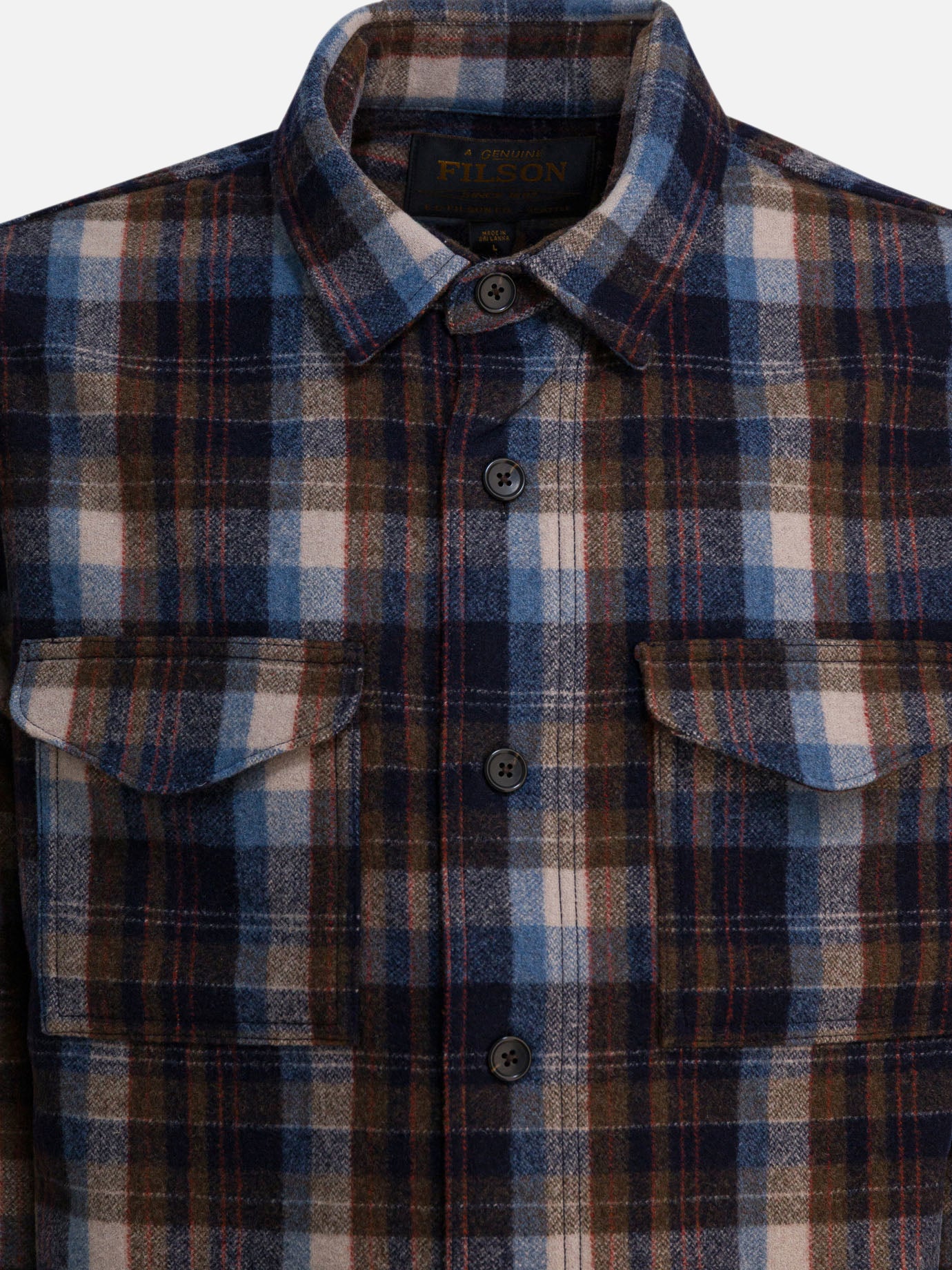 Giacche overshirt Check  Marrone - Filson Uomo | PDP | VIETTI Online Store | thumbnail_3