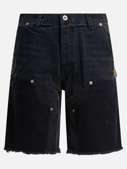 Short utility Solid colour  Nero - Gallery Dept. Uomo | PDP | VIETTI Online Store 
