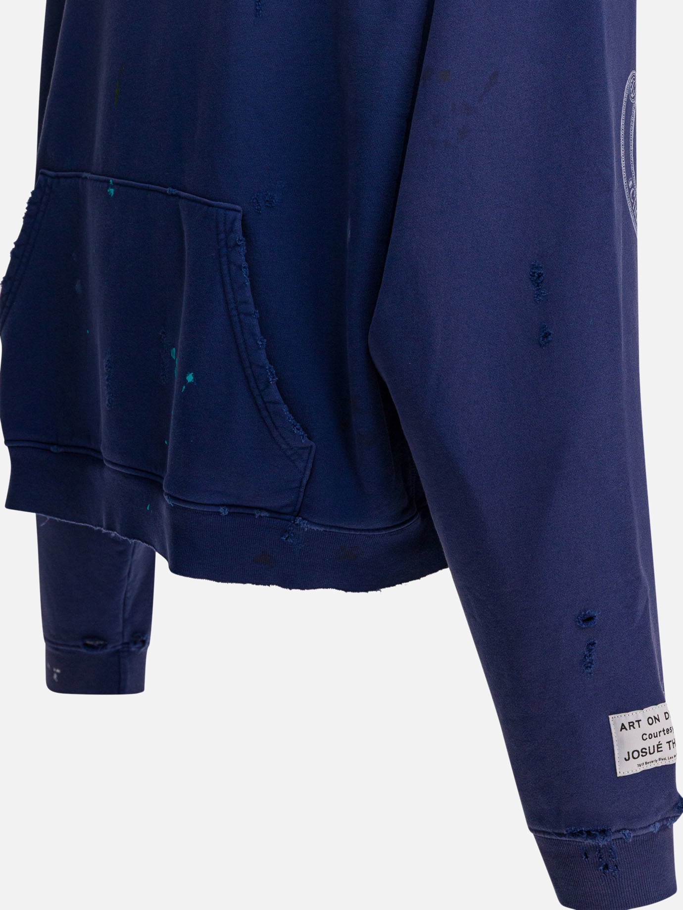 Felpe con cappuccio Print  Blu - Gallery Dept. Uomo | PDP | VIETTI Online Store | Zoom-Modal_4
