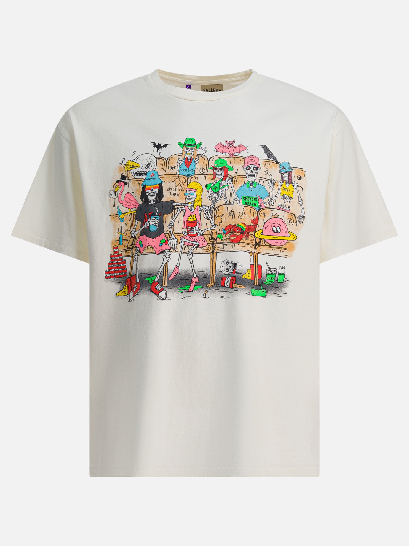 T-shirt girocollo Print  Bianco - Gallery Dept. Uomo | PDP | VIETTI Online Store | Zoom-Modal
