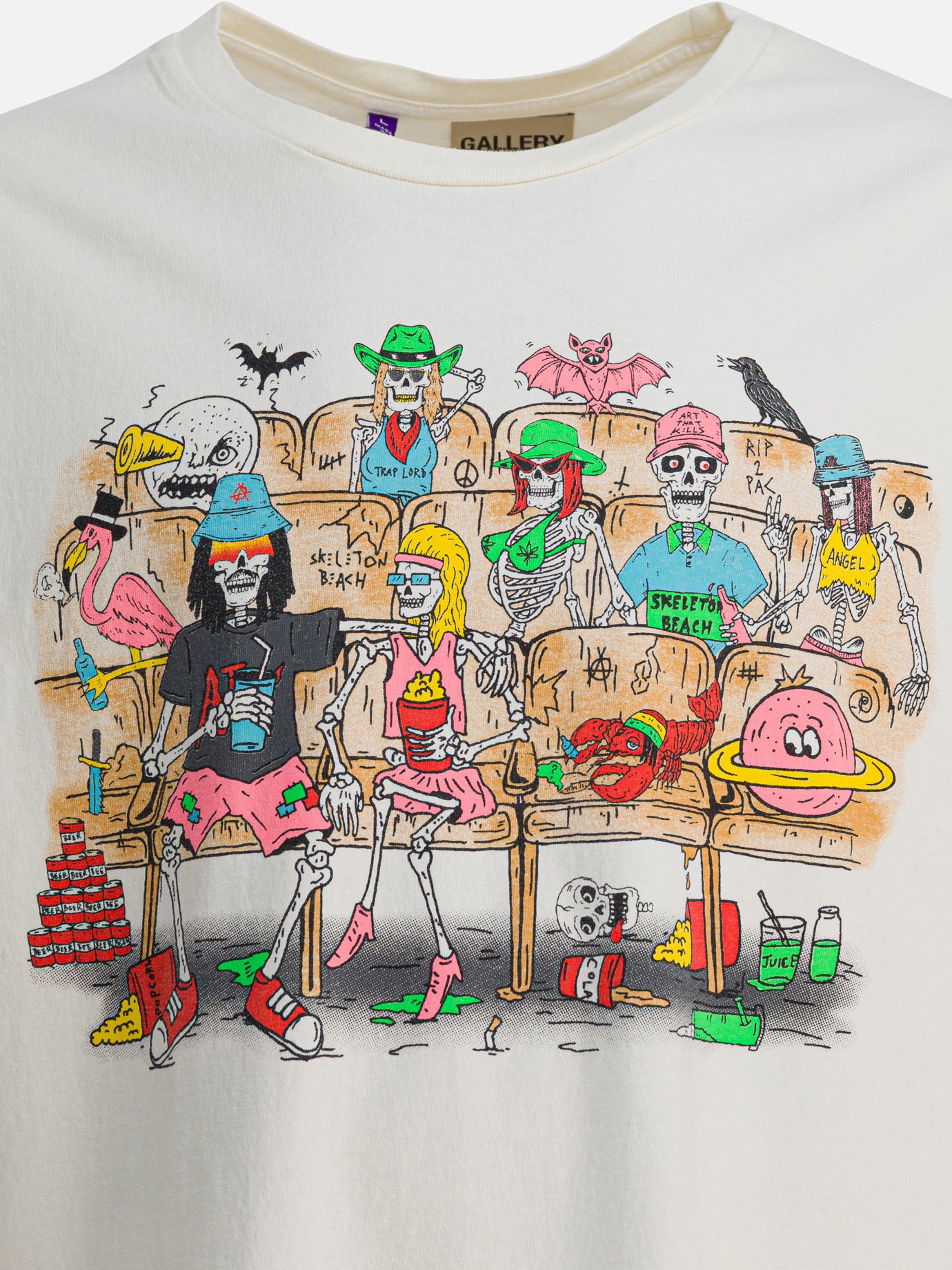 T-shirt girocollo Print  Bianco - Gallery Dept. Uomo | PDP | VIETTI Online Store | thumbnail_3