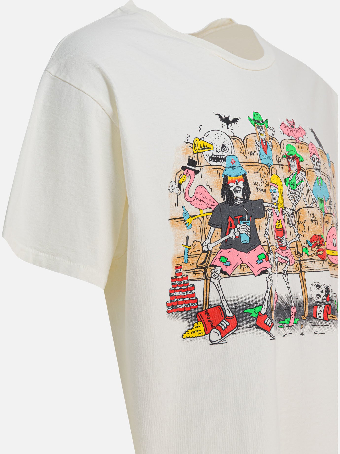 T-shirt girocollo Print  Bianco - Gallery Dept. Uomo | PDP | VIETTI Online Store | Zoom-Modal_4
