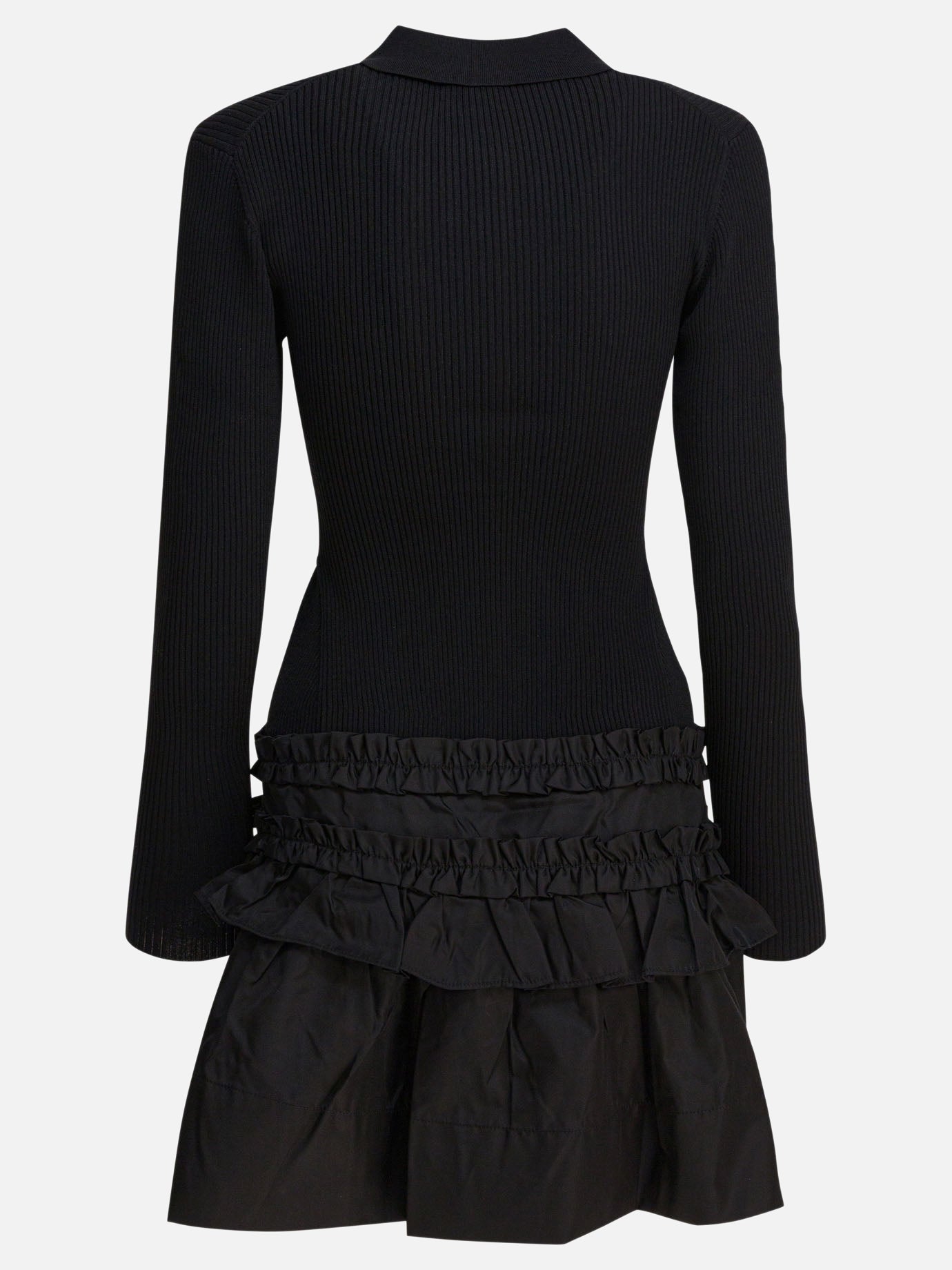 Abiti corti Solid colour  Nero - Ganni Donna | PDP | VIETTI Online Store | thumbnail_2