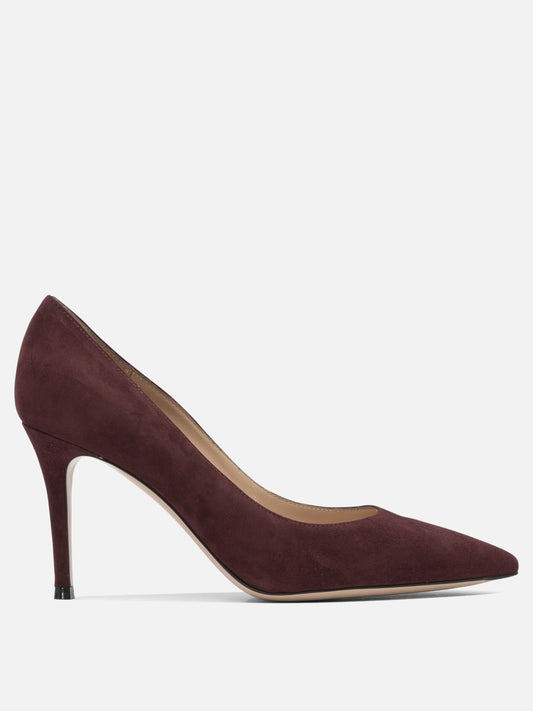 Décolleté 100% patent leather - 100% leather  Marrone - Gianvito Rossi Donna | PLP | VIETTI Online Store 
