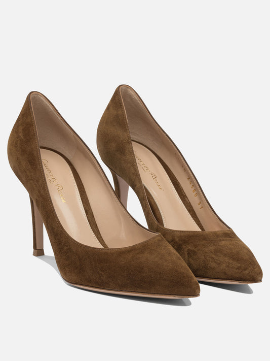 Décolleté 100% patent leather - 100% leather  Marrone - Gianvito Rossi Donna | PLP | VIETTI Online Store | 2
