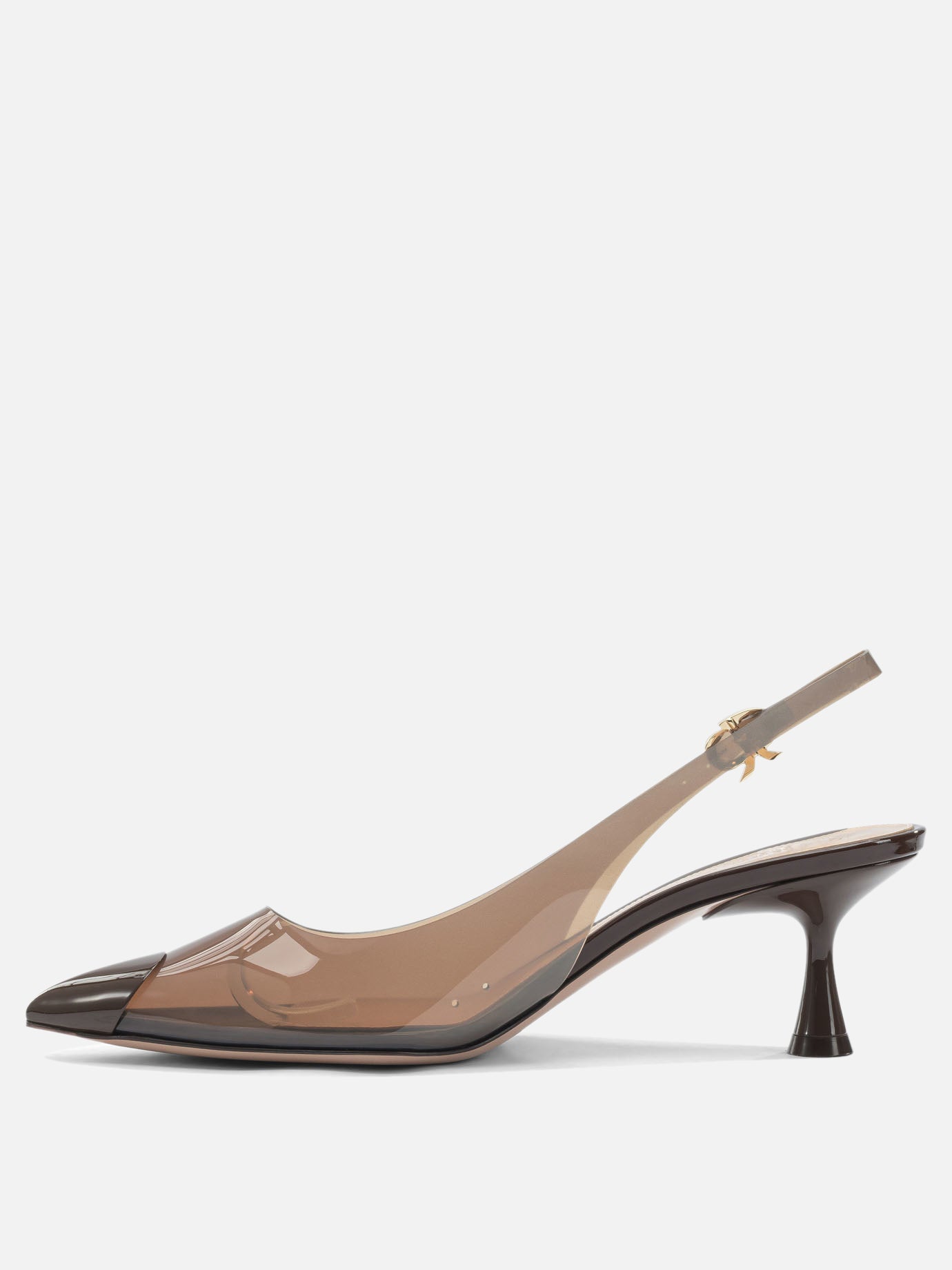 Slingback 100% poliurethane  Marrone - Gianvito Rossi Donna | PDP | VIETTI Online Store | Zoom-Modal_3
