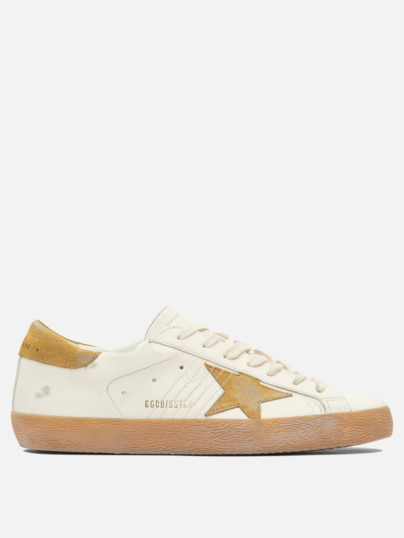 Sneaker basse 100% leather - 100% rubber  Bianco - Golden Goose Uomo | PDP | VIETTI Online Store | thumbnail
