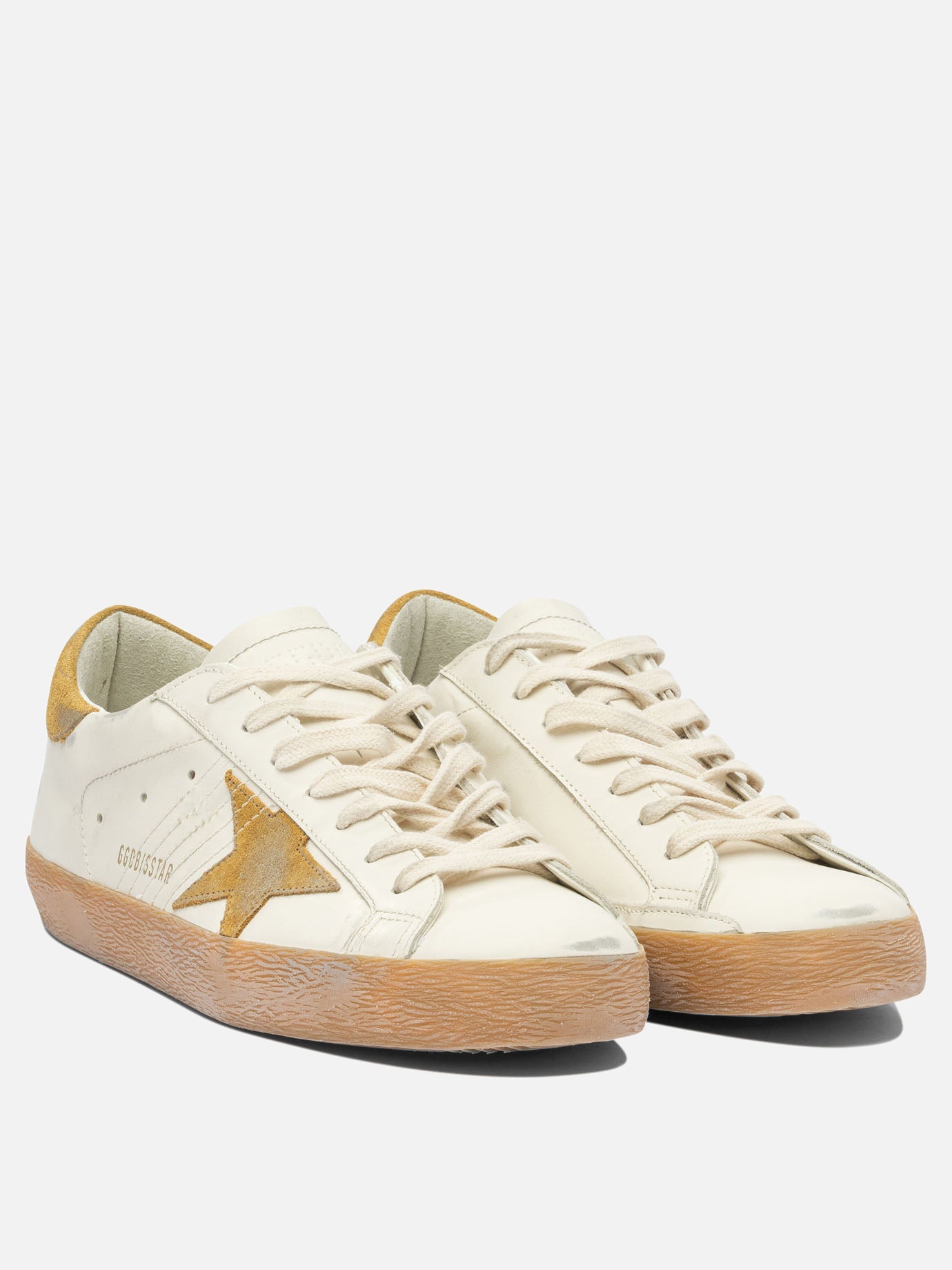 Sneaker basse 100% leather - 100% rubber  Bianco - Golden Goose Uomo | PDP | VIETTI Online Store | thumbnail_2