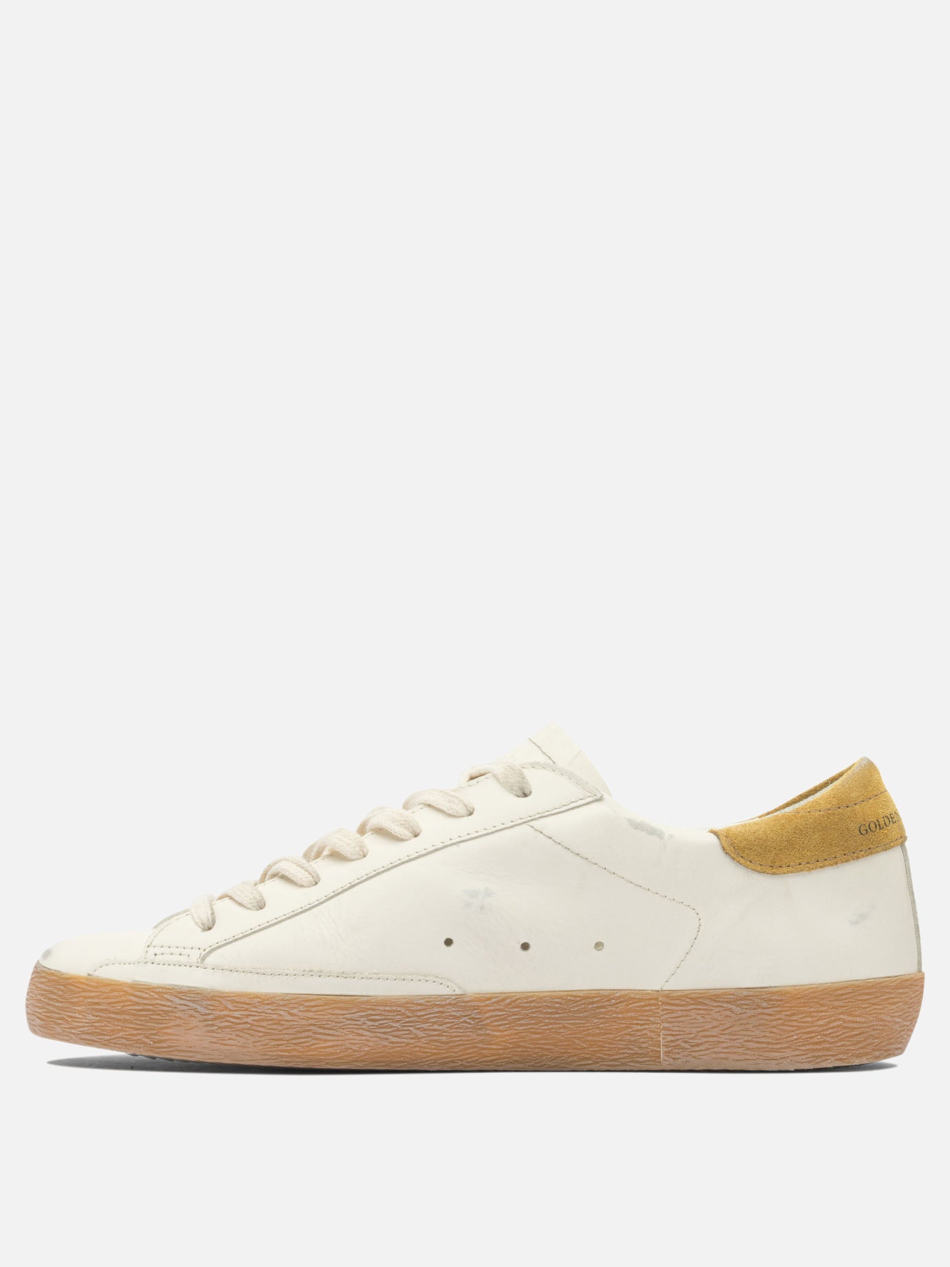 Sneaker basse 100% leather - 100% rubber  Bianco - Golden Goose Uomo | PDP | VIETTI Online Store | thumbnail_3