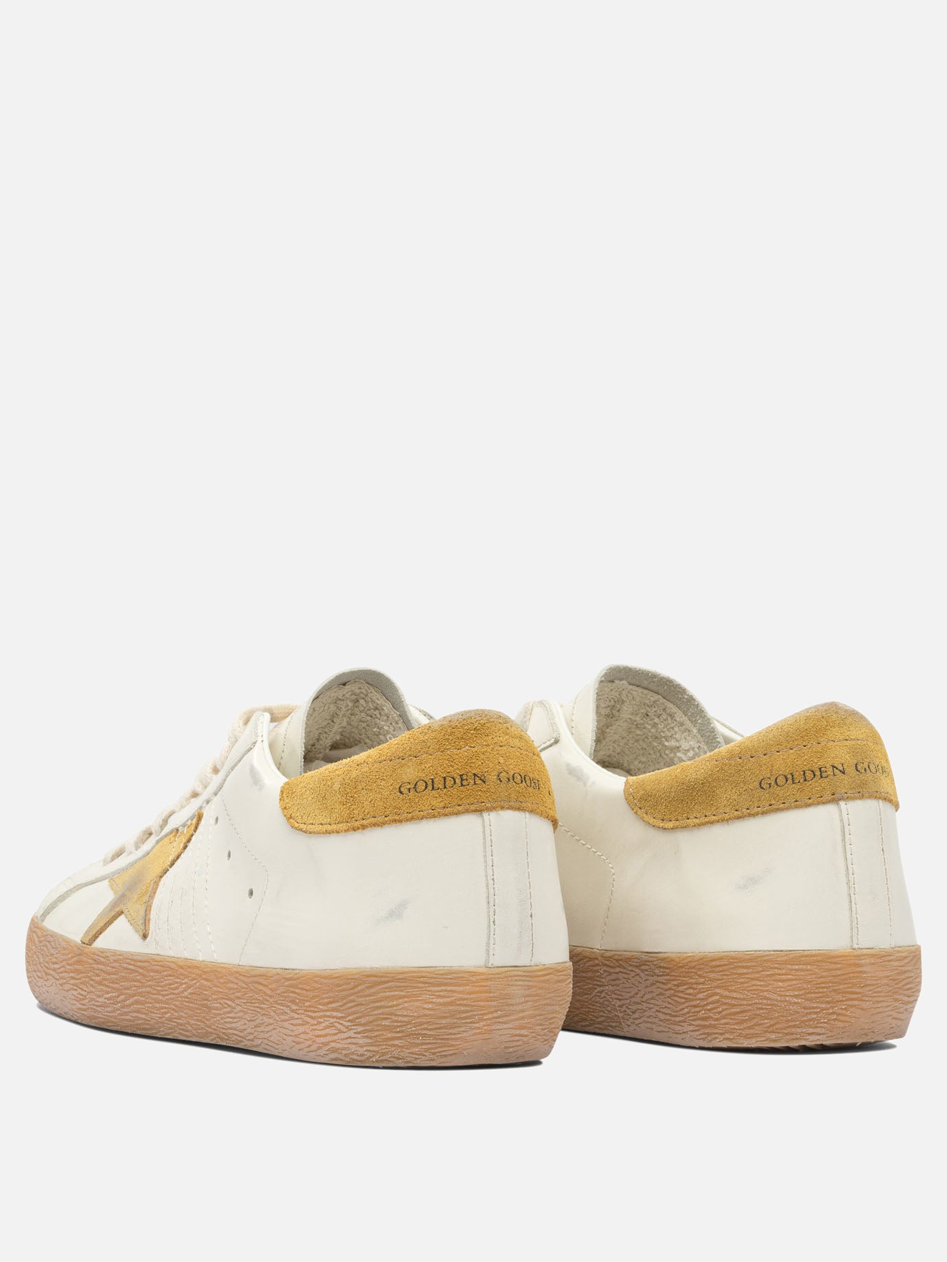 Sneaker basse 100% leather - 100% rubber  Bianco - Golden Goose Uomo | PDP | VIETTI Online Store | thumbnail_4