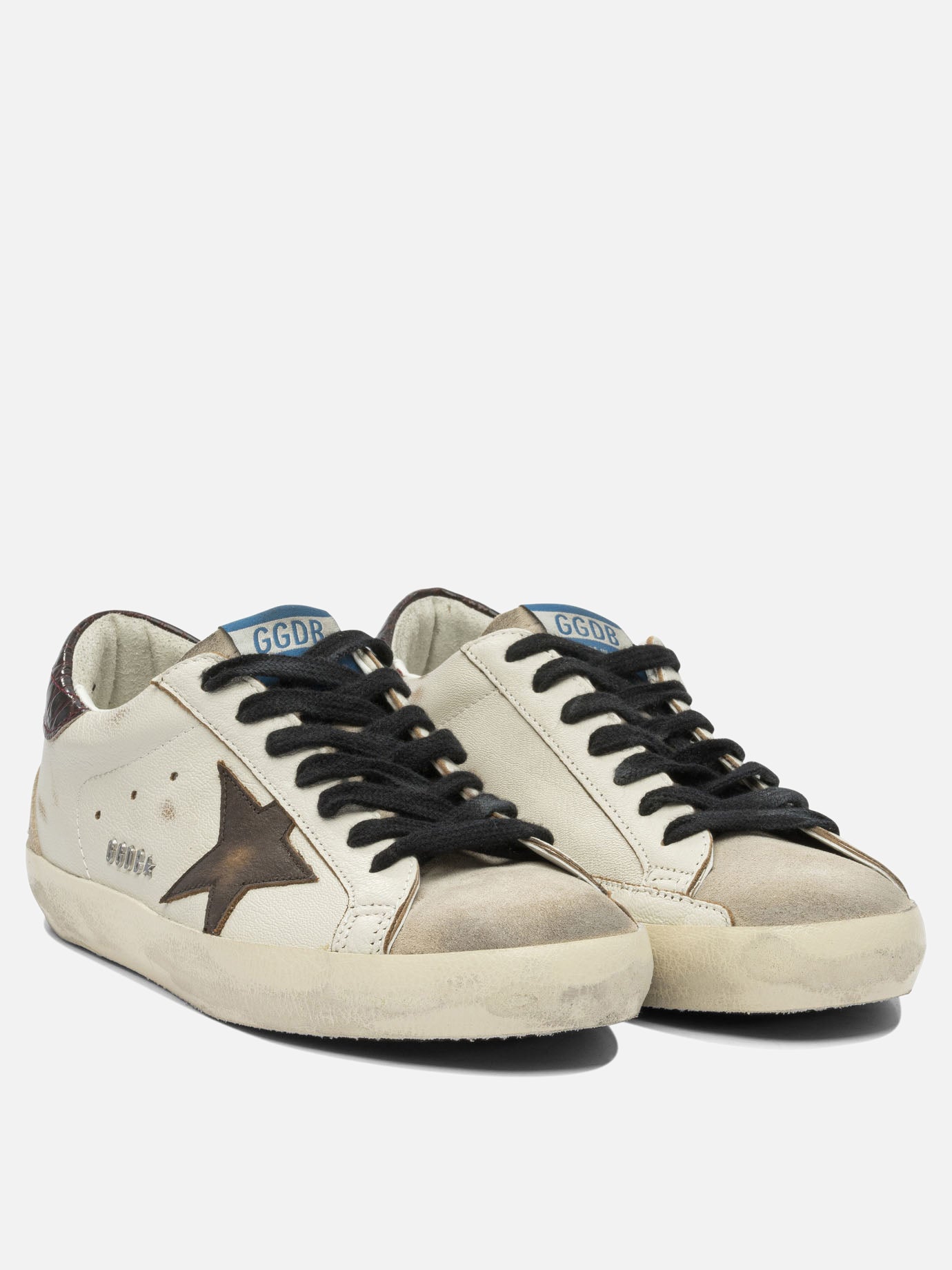 Sneaker basse 61% goat leather 39% cow leather - 100% rubber  Bianco - Golden Goose Uomo | PDP | VIETTI Online Store | Zoom-Modal_2
