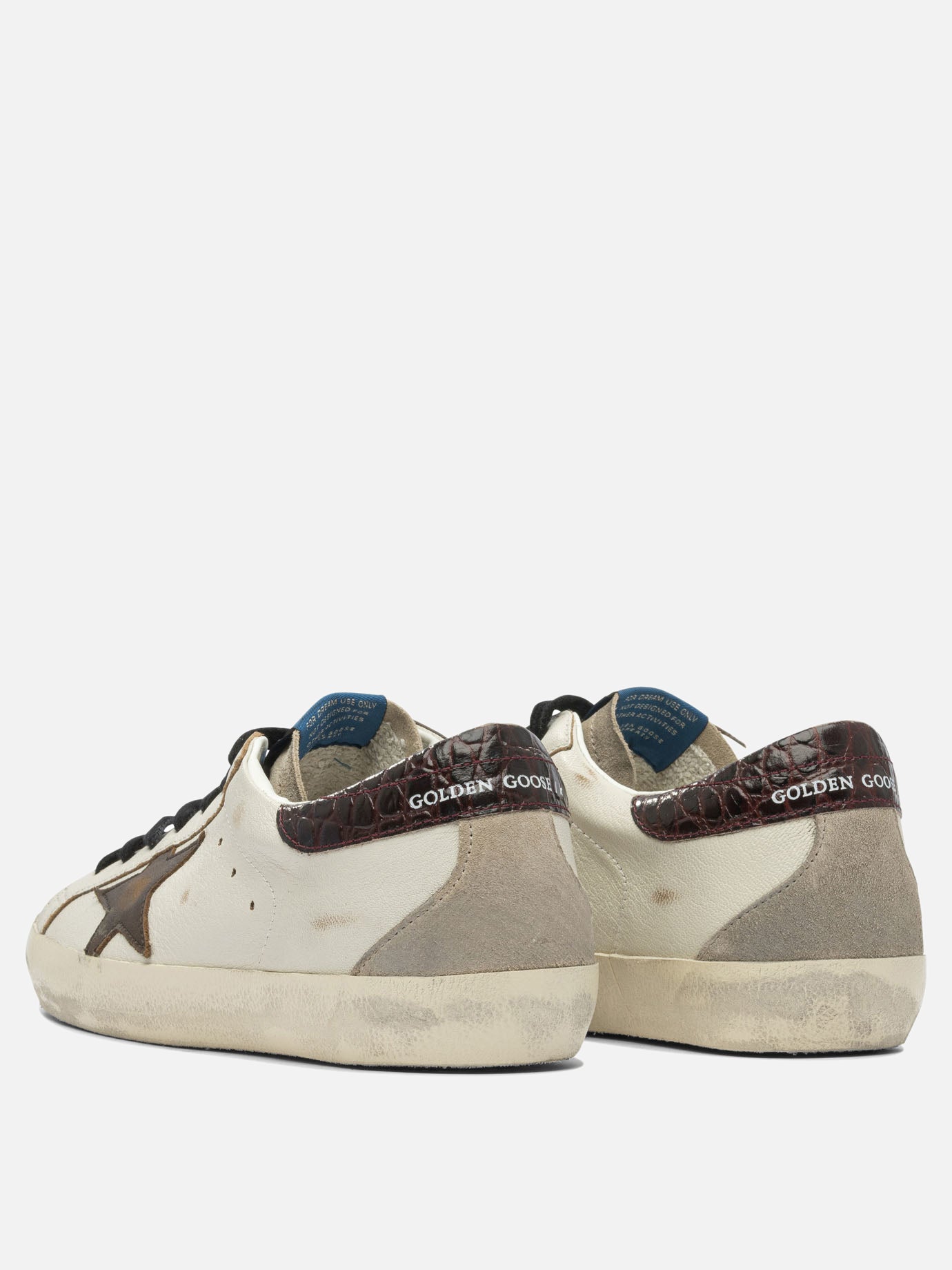 Sneaker basse 61% goat leather 39% cow leather - 100% rubber  Bianco - Golden Goose Uomo | PDP | VIETTI Online Store | thumbnail_4