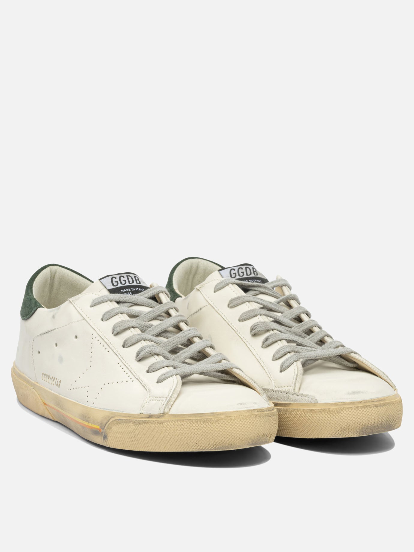 Sneaker basse 61% goat leather 39% cow leather - 100% rubber  Bianco - Golden Goose Uomo | PDP | VIETTI Online Store | thumbnail_2