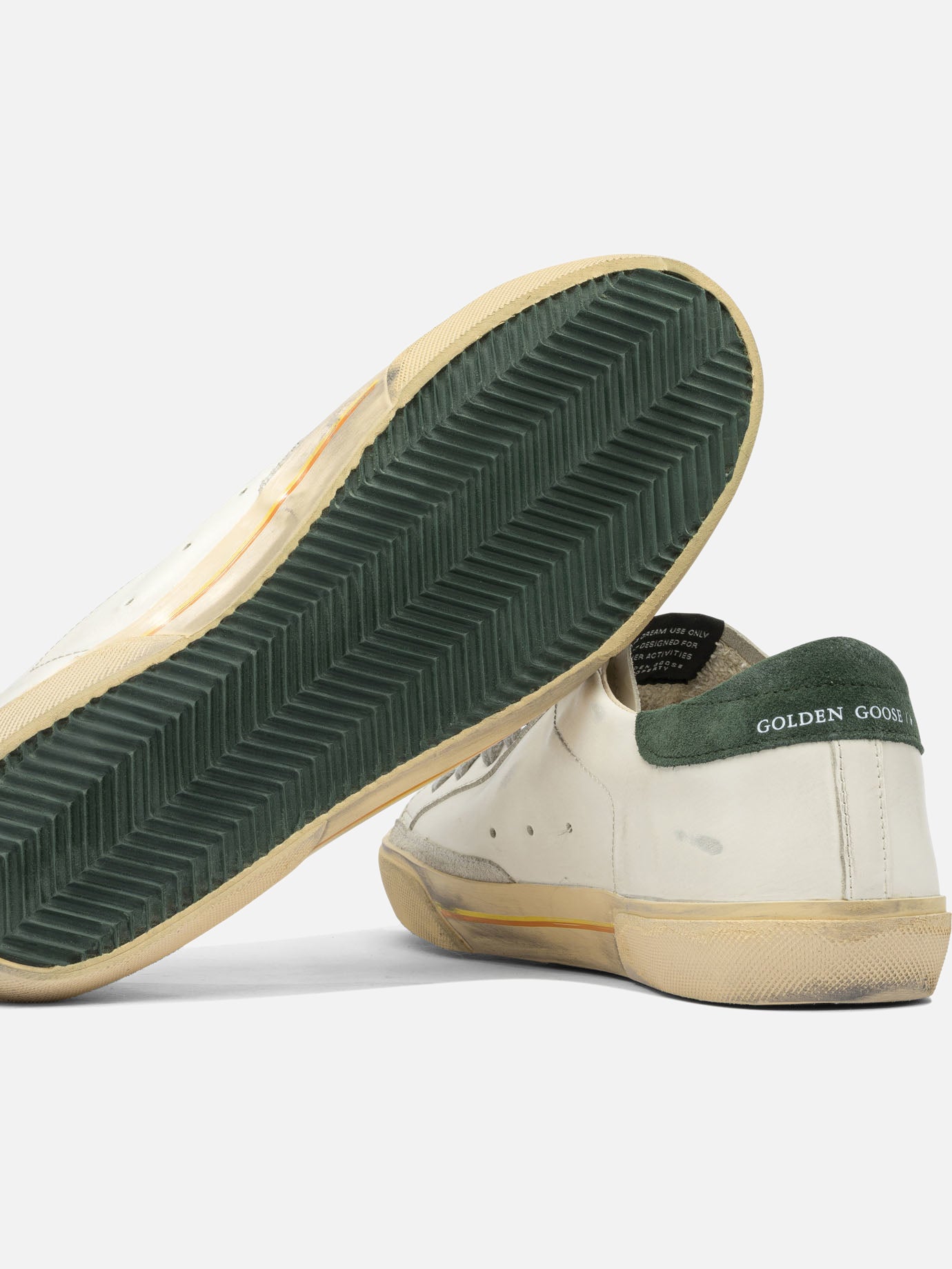Sneaker basse 61% goat leather 39% cow leather - 100% rubber  Bianco - Golden Goose Uomo | PDP | VIETTI Online Store | thumbnail_5