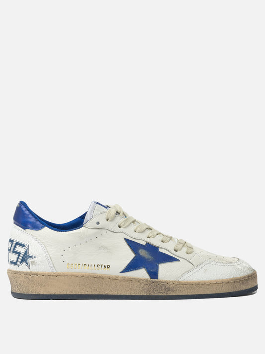Sneaker basse 66% goat leather 19% cow leather 8% polyamide 7% ovine leather - 100% rubber  Blu - Golden Goose Uomo | PDP | VIETTI Online Store 

