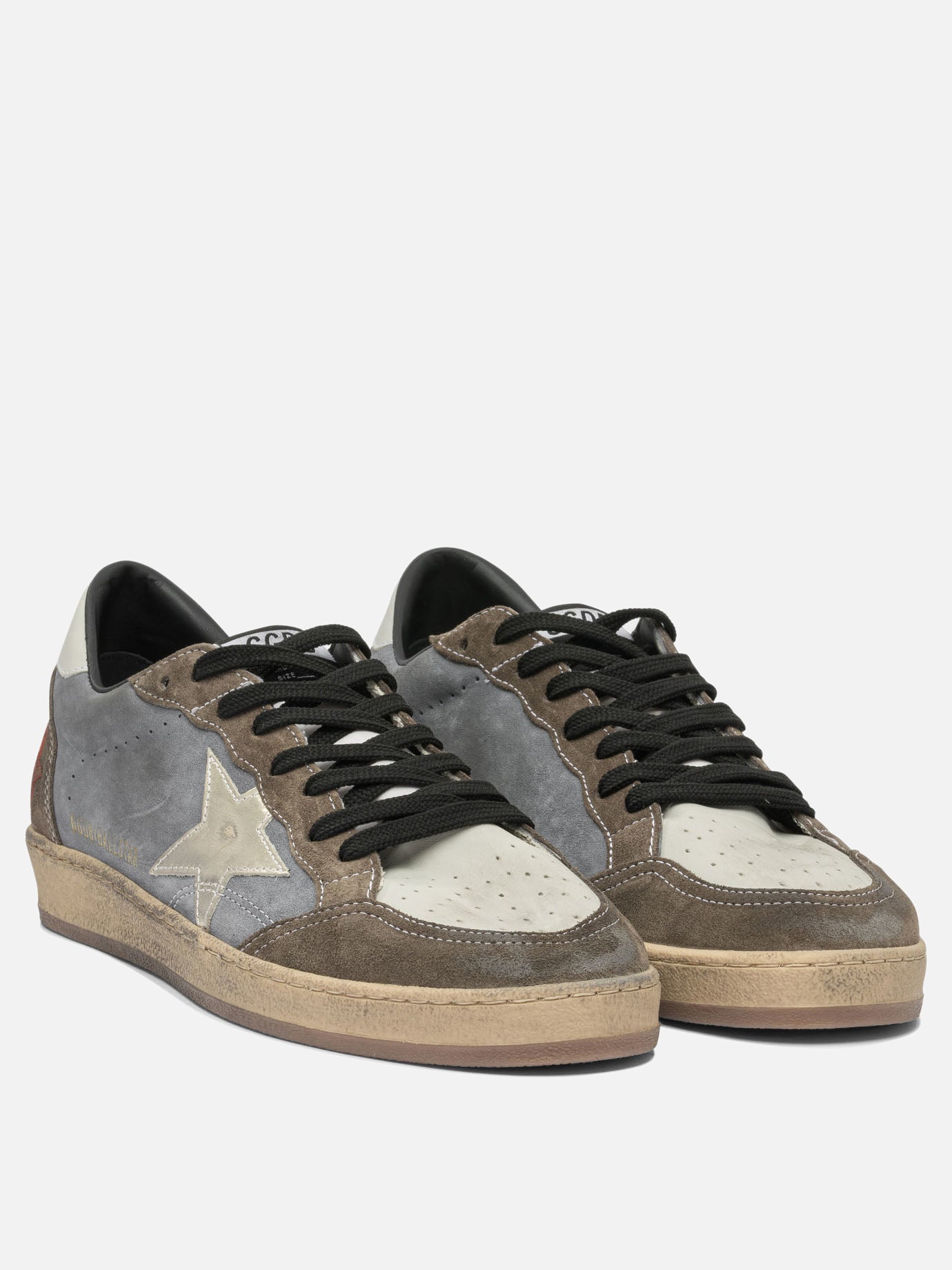 Sneaker basse 52% ovine leather 40% cow leather 34% cotton - 100% rubber  Blu - Golden Goose Uomo | PDP | VIETTI Online Store | thumbnail_2