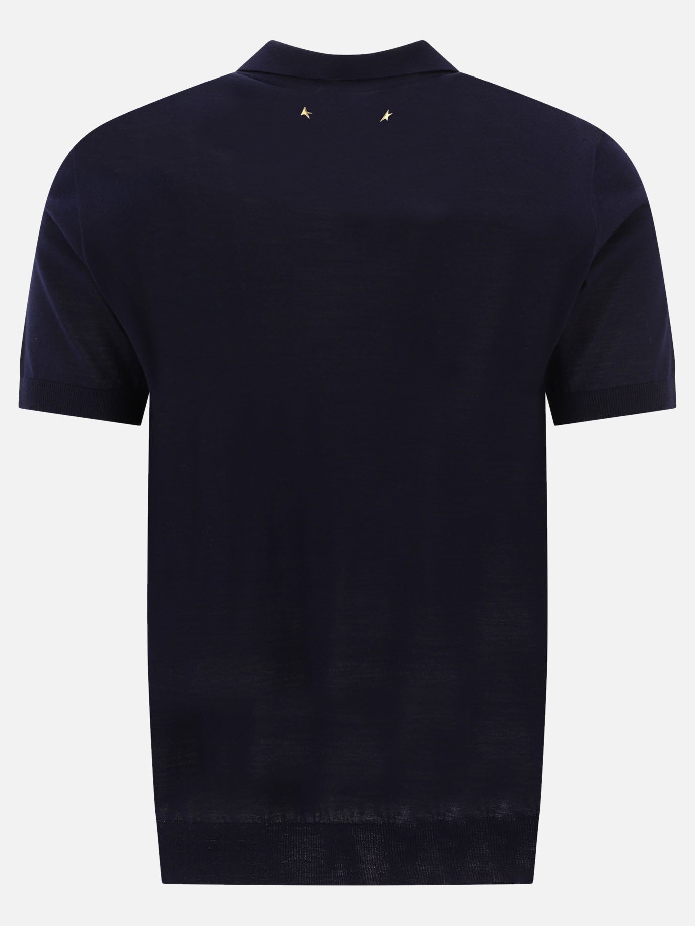 Polo con bottoni Solid colour  Nero - Golden Goose Uomo | PDP | VIETTI Online Store | Zoom-Modal_2
