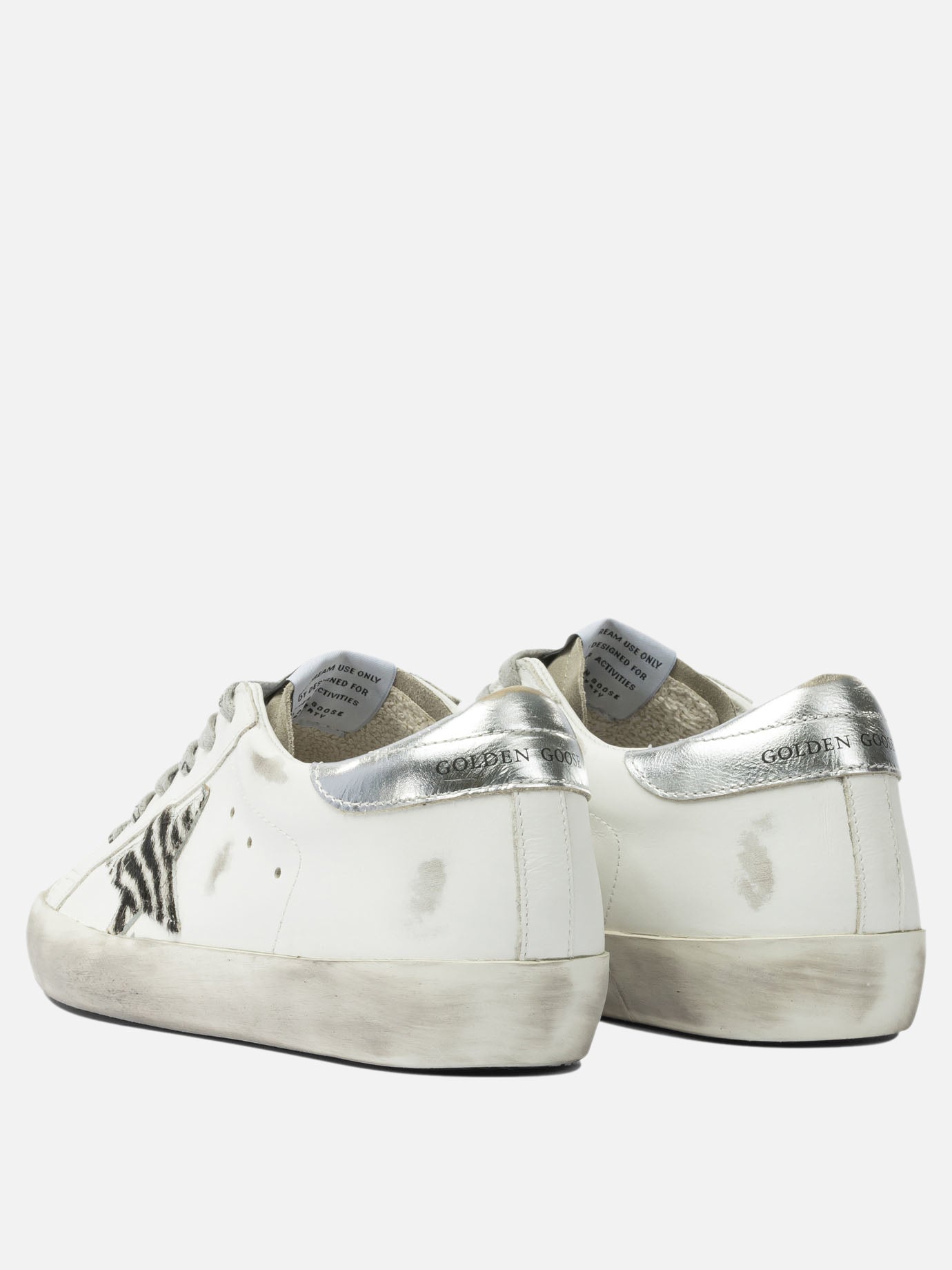 Sneaker basse 100% calf leather - 100% rubber  Bianco - Golden Goose Donna | PDP | VIETTI Online Store | thumbnail_4