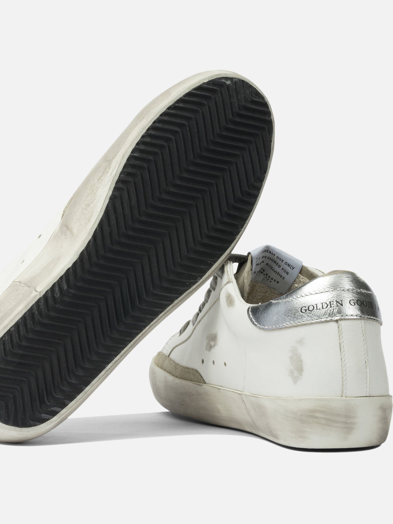 Sneaker basse 100% calf leather - 100% rubber  Bianco - Golden Goose Donna | PDP | VIETTI Online Store | thumbnail_5