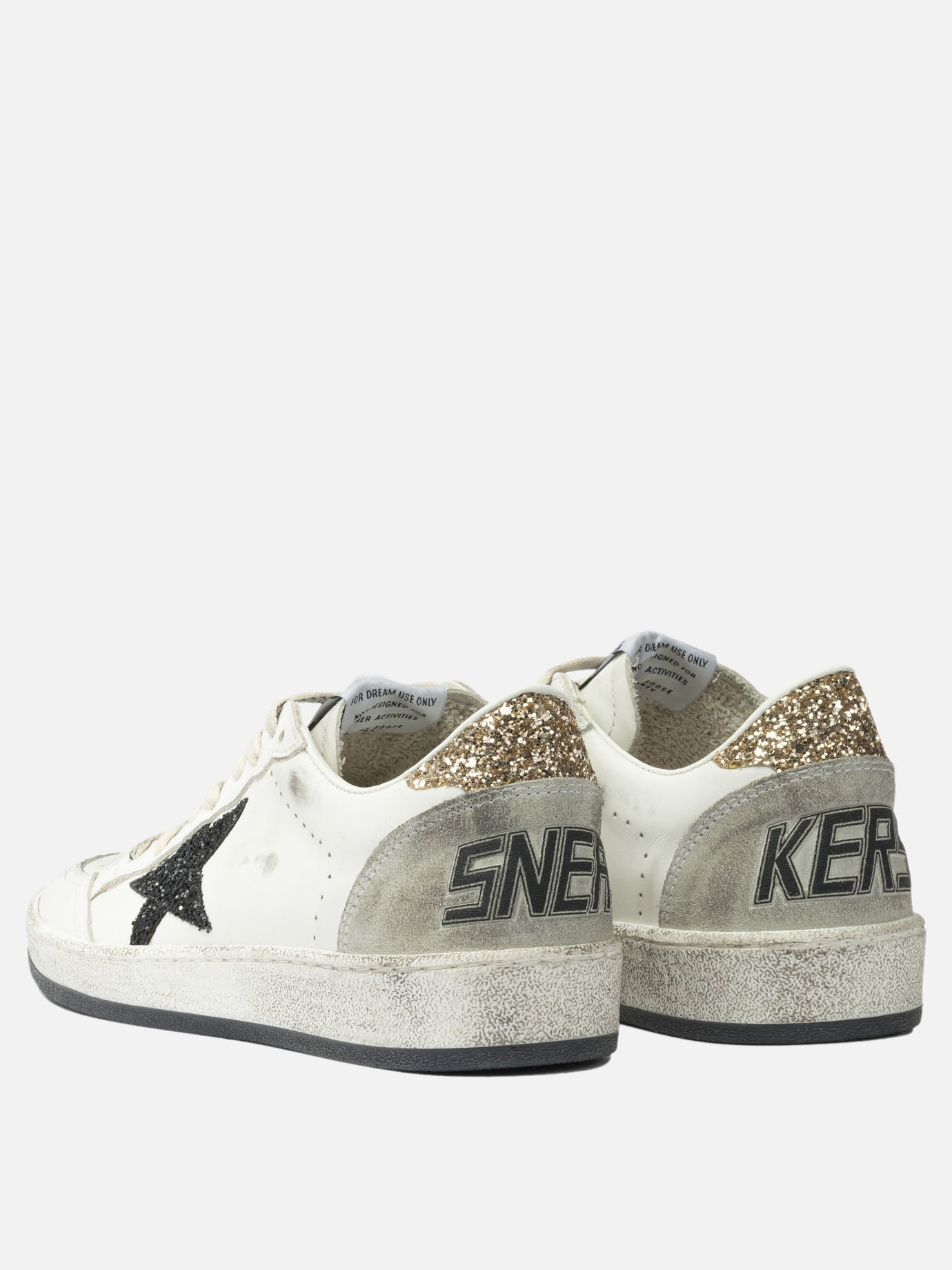 Sneaker basse 92% cow leather 5% polyethylene 3% cotton - 100% rubber  Bianco - Golden Goose Donna | PDP | VIETTI Online Store | thumbnail_4