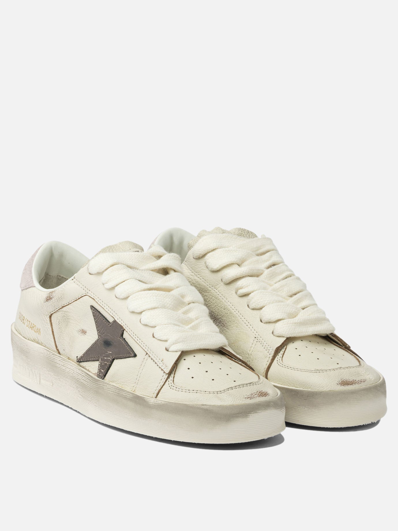Low top sneakers 88% goat leather 12% cow leather - 100% rubber  White - Golden Goose Women | PDP | VIETTI Online Store | thumbnail_2