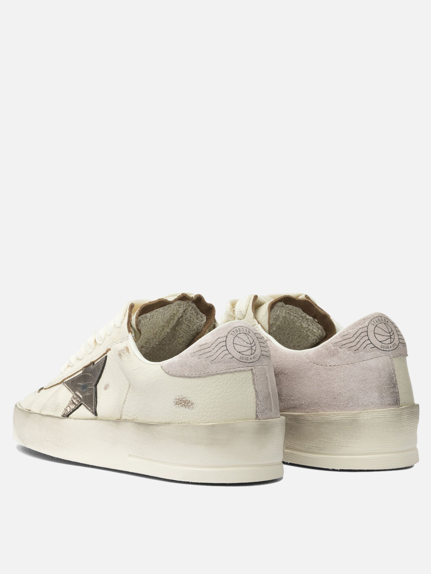 Low top sneakers 88% goat leather 12% cow leather - 100% rubber  White - Golden Goose Women | PDP | VIETTI Online Store | thumbnail_4