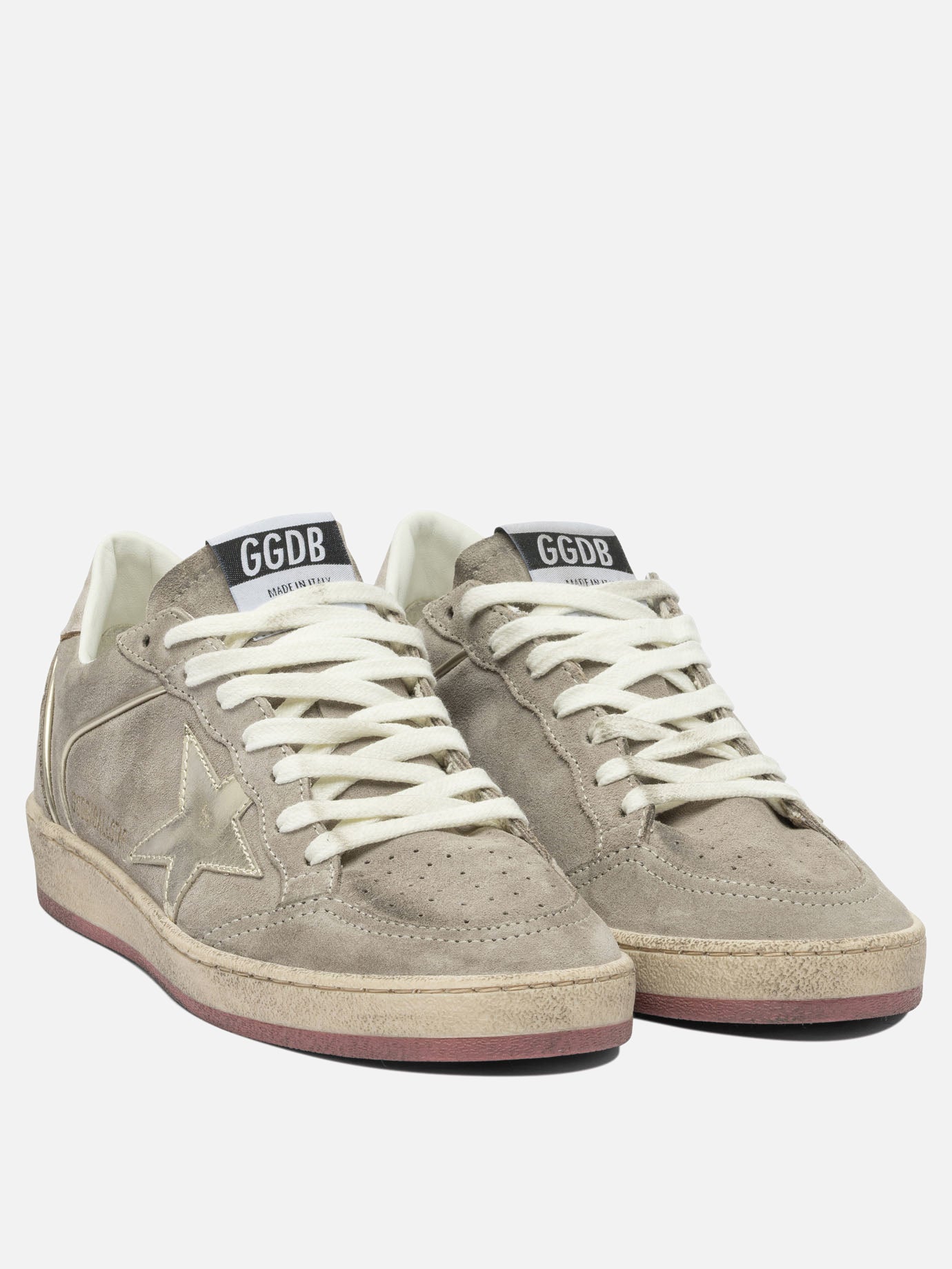 Low top sneakers 95% cow leather 5% goat leather - 100% rubber  Grey - Golden Goose Women | PDP | VIETTI Online Store | thumbnail_2