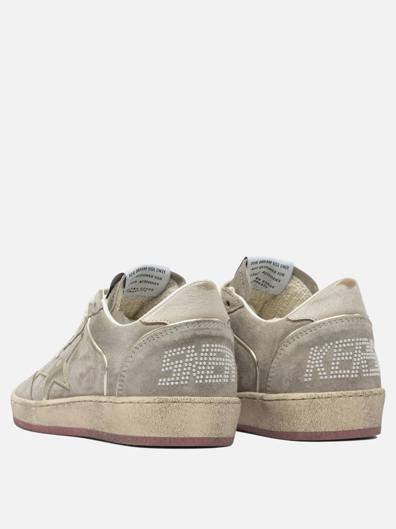 Low top sneakers 95% cow leather 5% goat leather - 100% rubber  Grey - Golden Goose Women | PDP | VIETTI Online Store | thumbnail_4