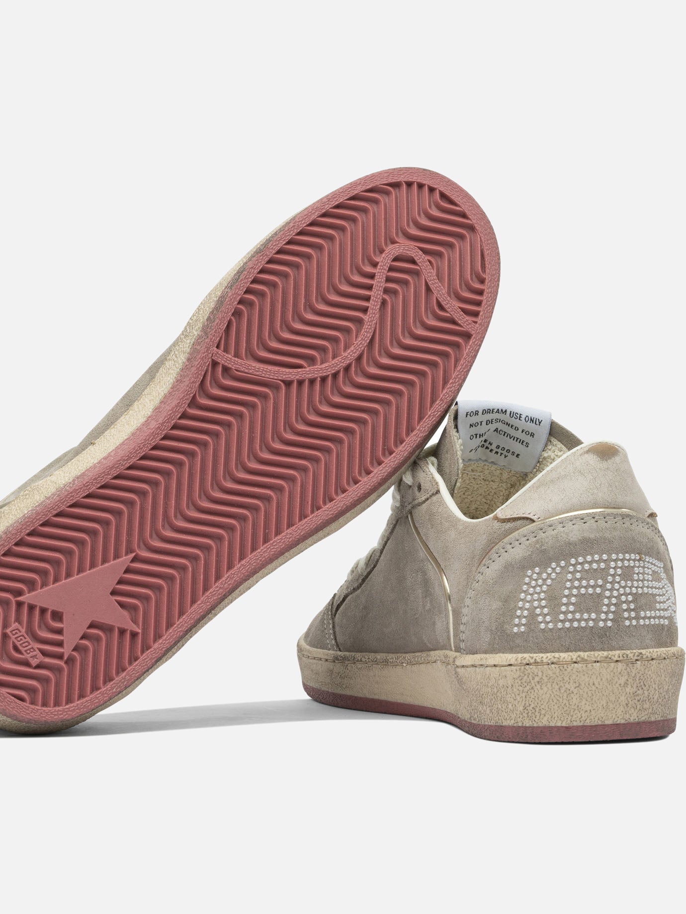 Low top sneakers 95% cow leather 5% goat leather - 100% rubber  Grey - Golden Goose Women | PDP | VIETTI Online Store | thumbnail_5