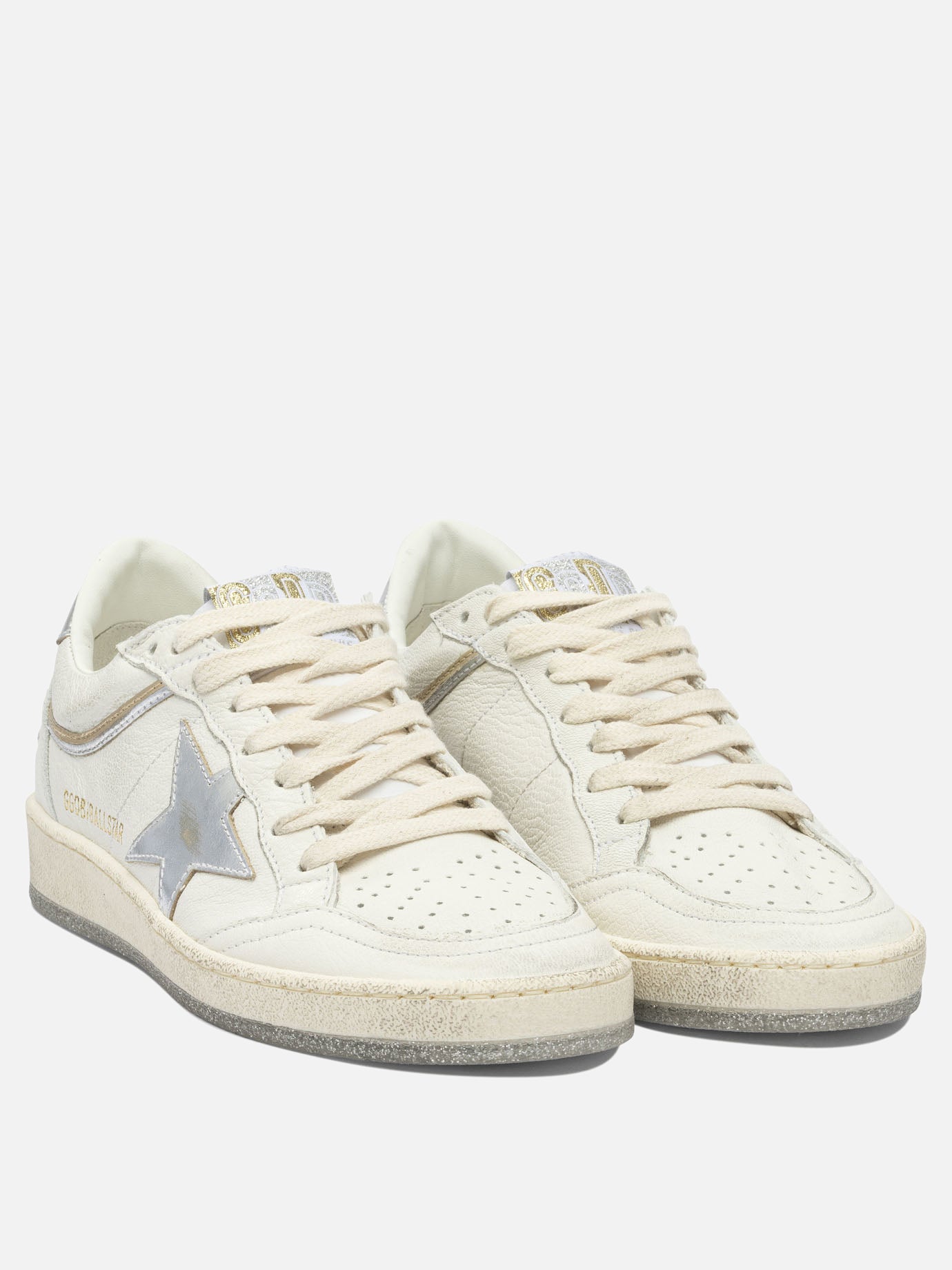 Low top sneakers 85% goat leather 8% polyamide 7% cow leather - 100% rubber  White - Golden Goose Women | PDP | VIETTI Online Store | thumbnail_2